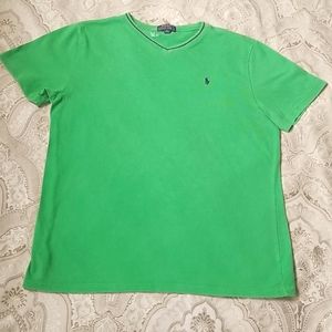 Green Ralph Lauren tshirt
